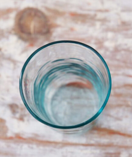 Verres coniques recyclés