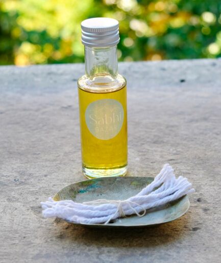 Diya lotus | lampe à huile indienne