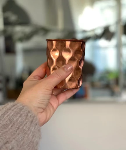 Timbales indiennes en cuivre